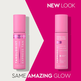 Tanologist tinted foam texture close-up highlighting lightweight, blendable formula