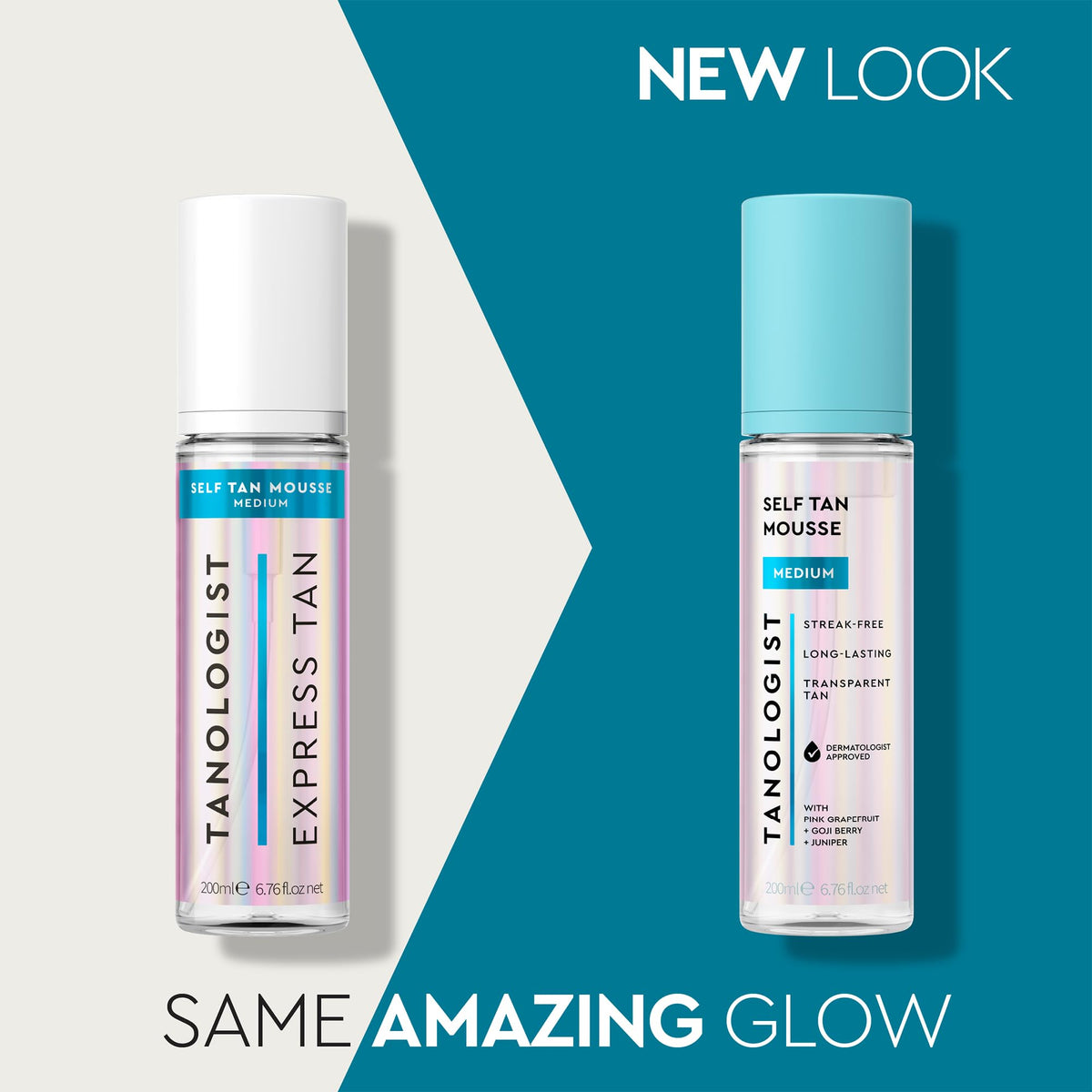 Tanologist foam texture close-up demonstrating lightweight, fast-drying formula