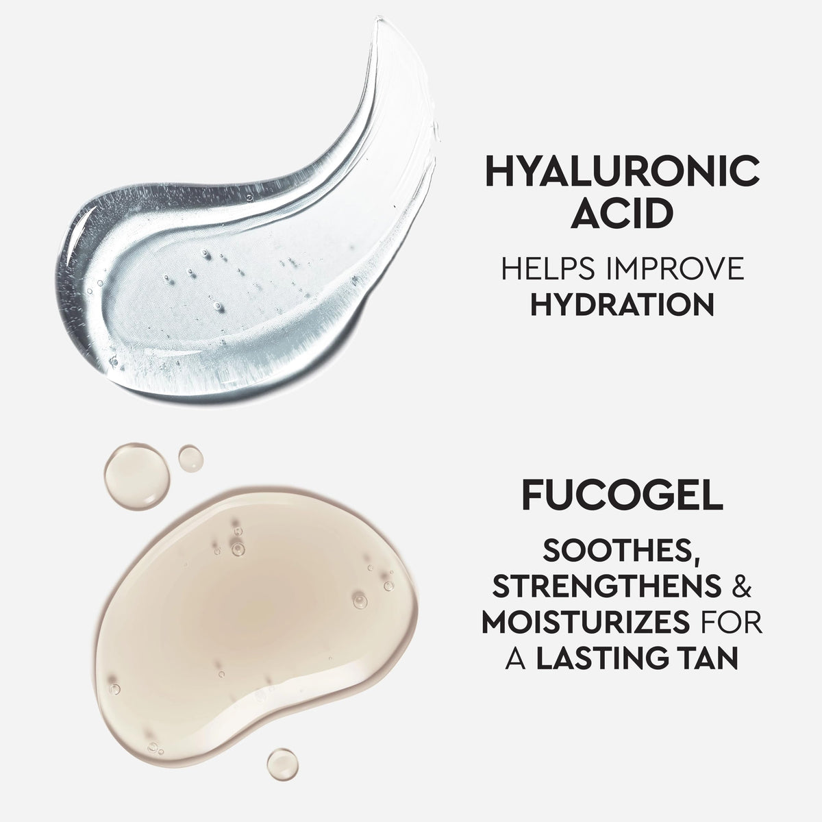 Dispensing Tanologist gel from tube demonstrating quick-dry formula