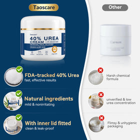 Taoscare tube beside common items to show size and portability