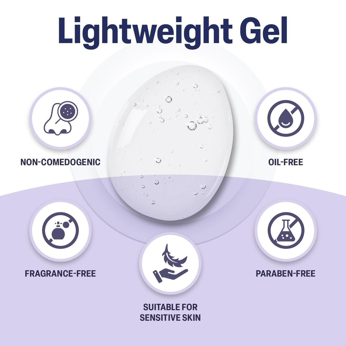 TARO gel applied on hand illustrating thin application and quick absorption benefit