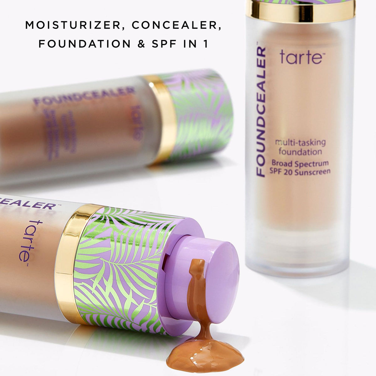 tarte arm swatches of 22N light neutral demonstrating natural neutral undertone match