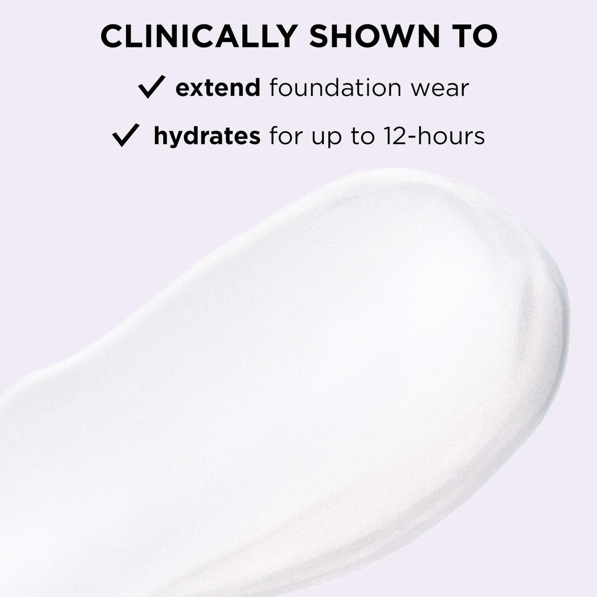 tarte Base Tape close-up of serum texture demonstrating lightweight, hydrating consistency for smooth application