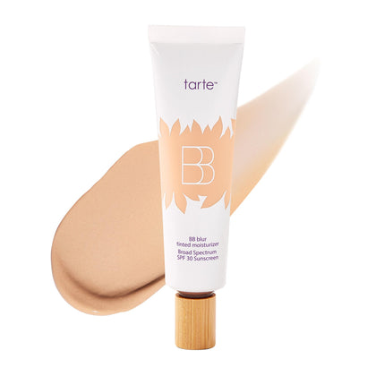 tarte front packaging showing tube and shade for quick ID and shelf appeal