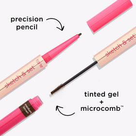 tarte gel microcomb detail demonstrating small teeth, provides controlled grooming and hold