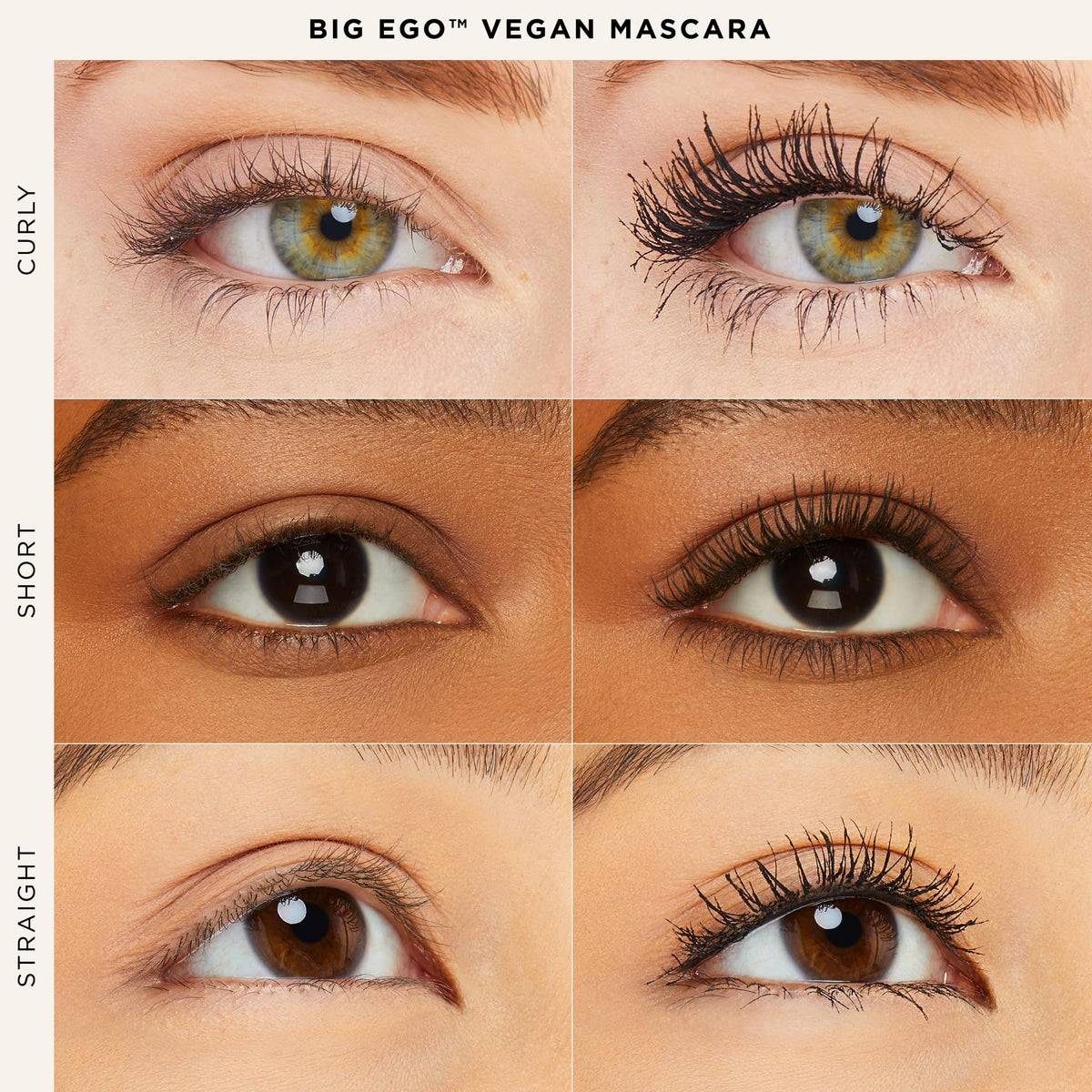 tarte big ego mascara ConfidenSE booster brush close-up for precise clump-free application