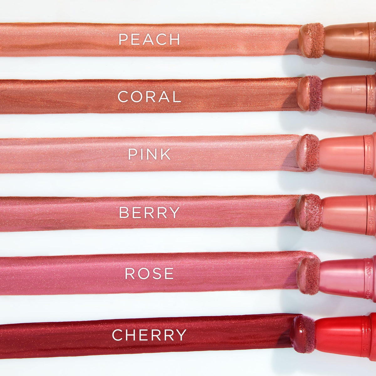 tarte rose swatches on arm display buildable color and blendable finish