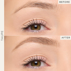tarte brow pencil close-up of fine tip for hair-like definition benefit
