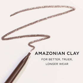 tarte brow pencil texture with Amazonian clay highlights nourishing formula