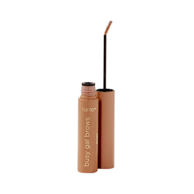 tarte Busy Gal front packaging showing tube and taupe shade for quick brow styling