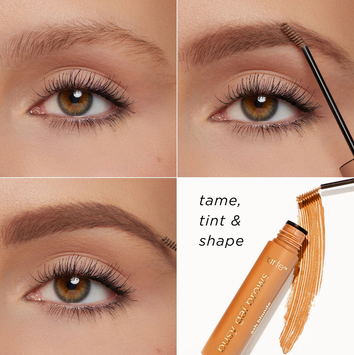 tarte tube on bathroom counter staged for a morning routine benefit