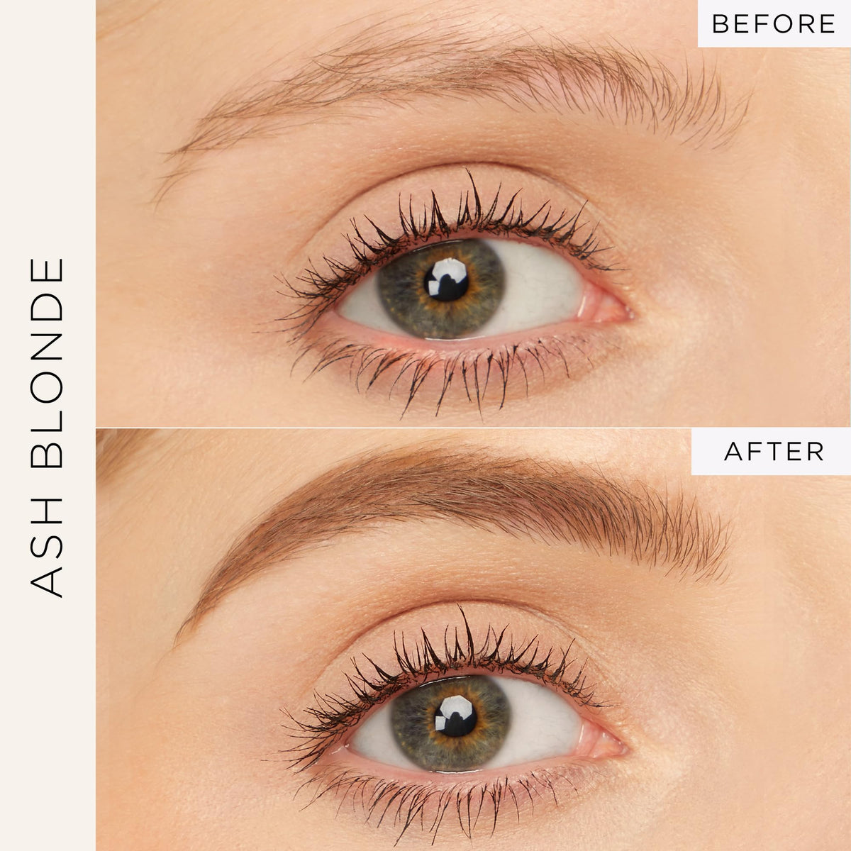 tarte close-up of micro speed spoolie for precise application and neat brows
