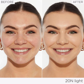 tarte concealer wand applying product demonstrating smooth, buildable coverage