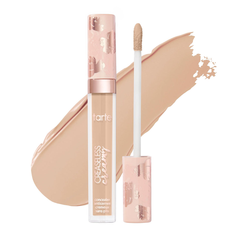 tarte concealer front packaging showing product tube and label, precise coverage benefit