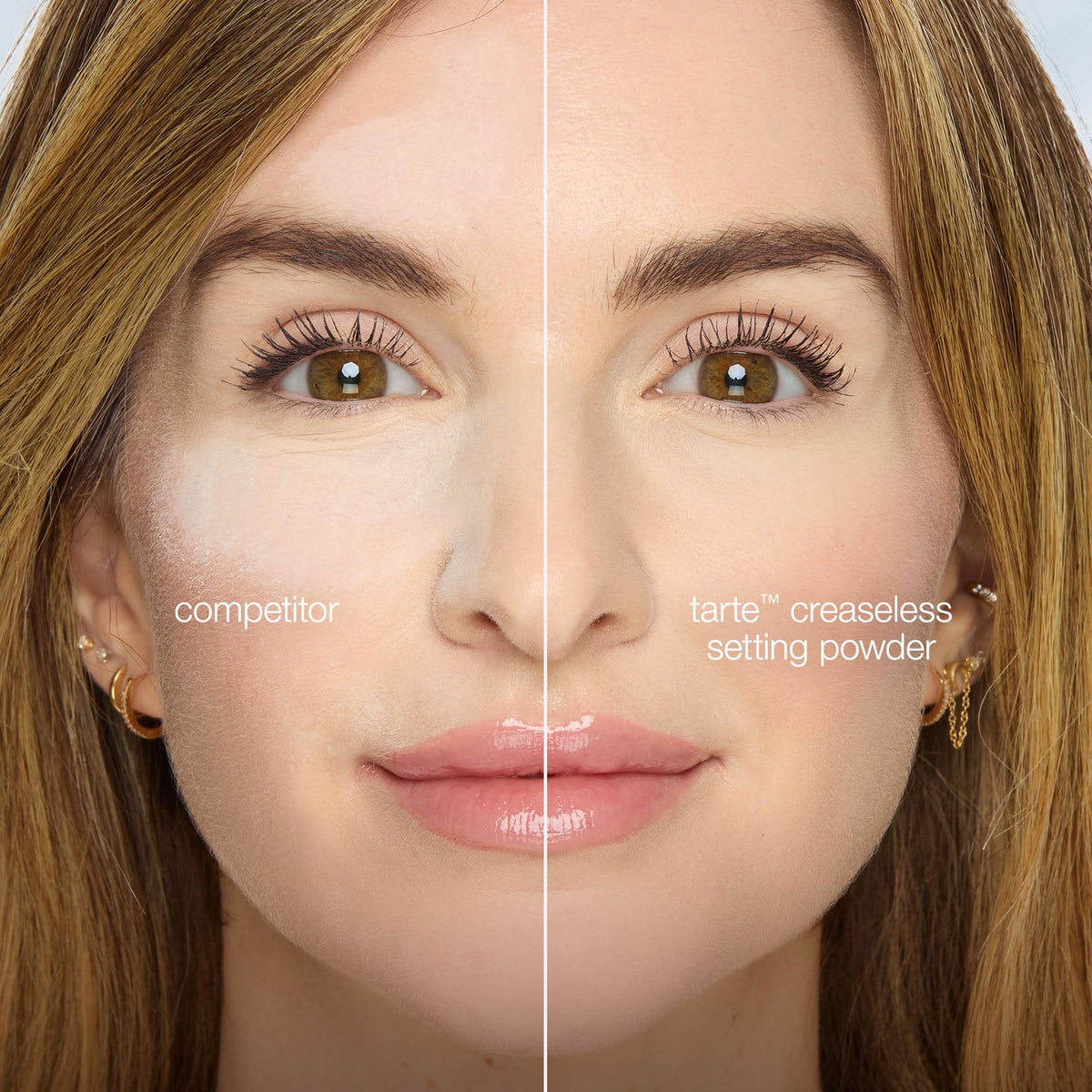 tarte powder puff included displayed for precise application and clean finish