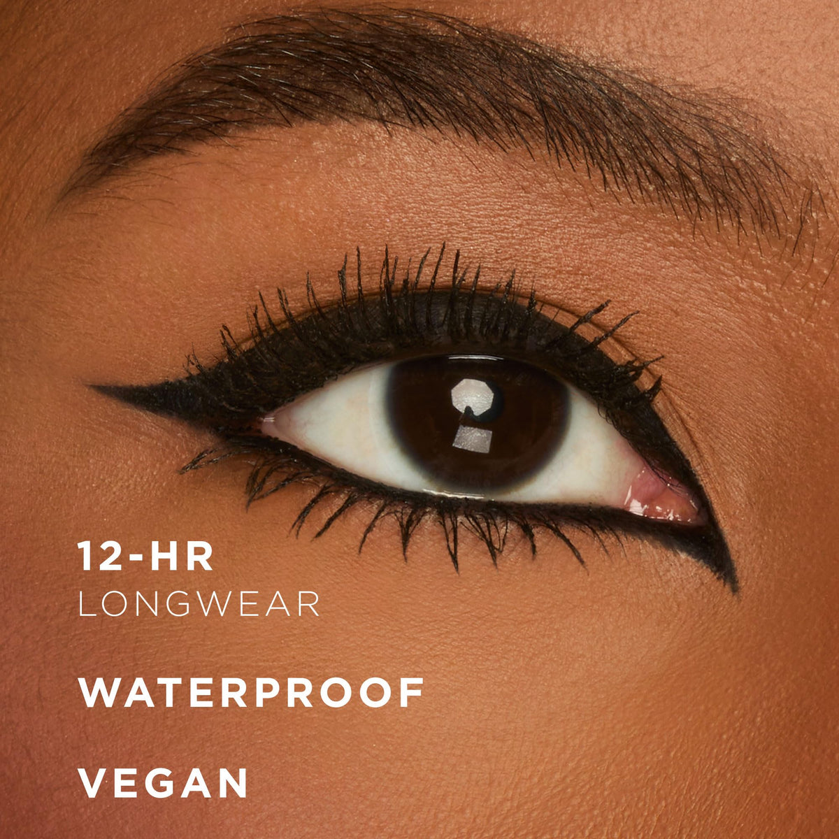 tarte brown shade swatches on skin showing buildable pigment and blending benefit