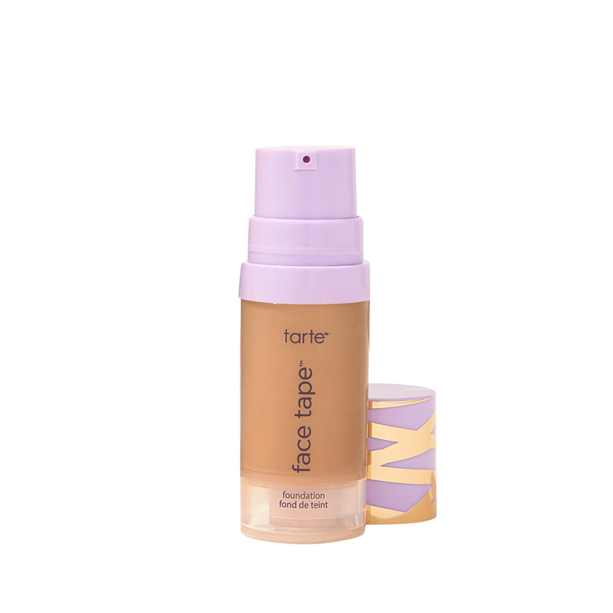 tarte Face Tape front travel-size bottle showing compact design and reliable coverage