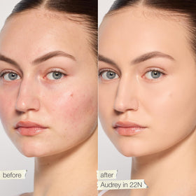 tarte foundation label close-up highlighting ingredients and clean formulation benefits