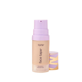 tarte travel-size foundation front view showing compact packaging and portability