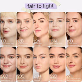 tarte ingredients label highlighting snow mushroom and hyaluronic acid skin benefits