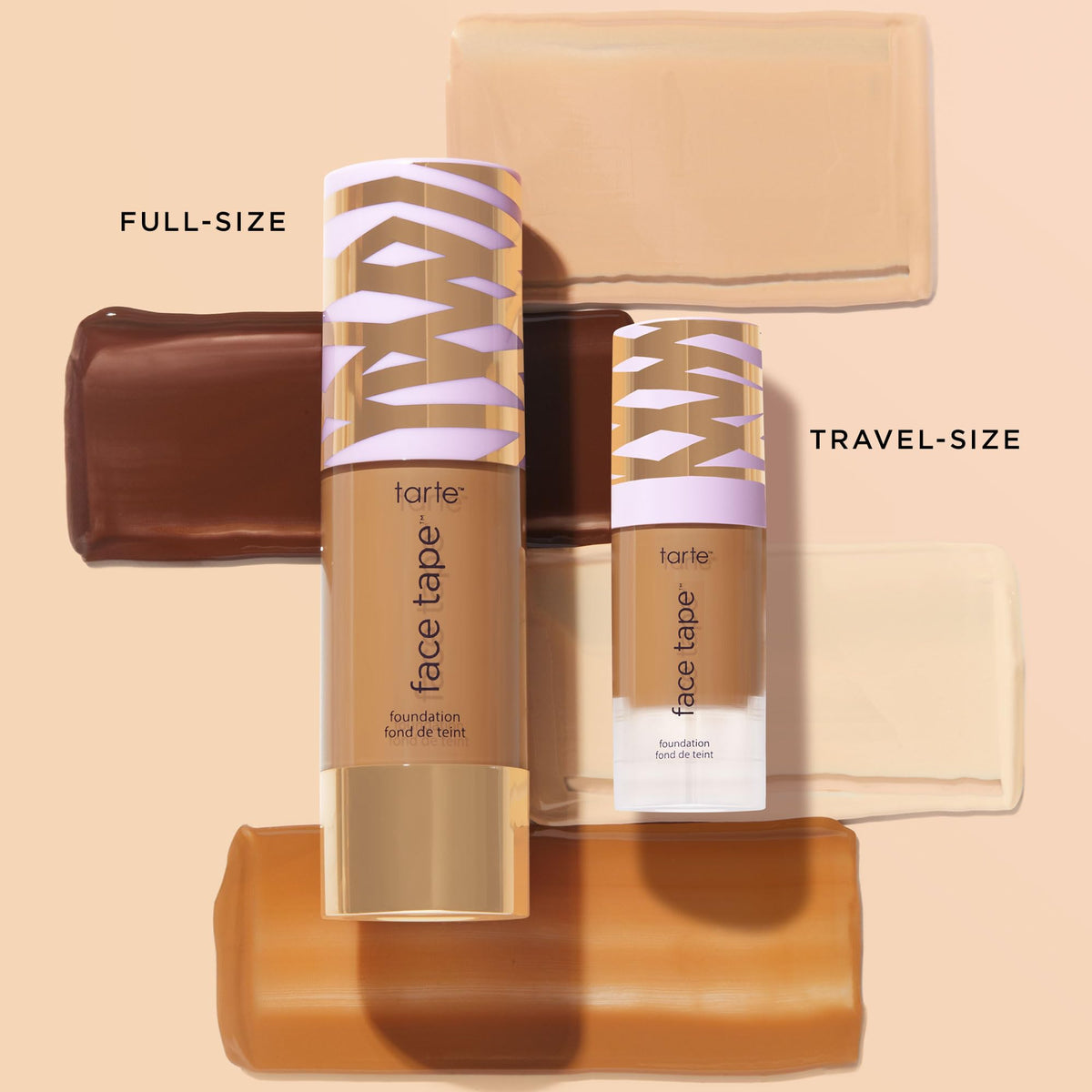 tarte lifestyle worn on model showing natural matte finish and confidence benefit