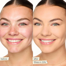 tarte pump dispensing foundation for precise, mess-free application