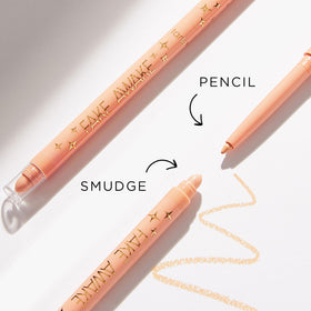 tarte fake awake texture swatch gliding on skin, smooth brightening finish