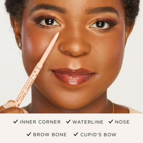 tarte fake awake waterline application opens eyes and reduces inner rim darkness