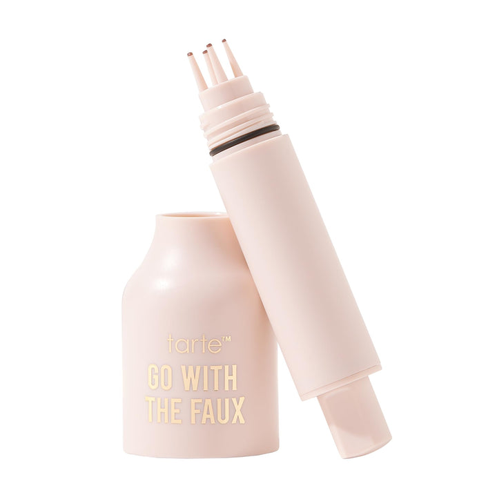 tarte front packaging showing pen and label for easy identification and portability