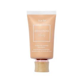 tarte front packaging showing product and shade, clear branding and protection