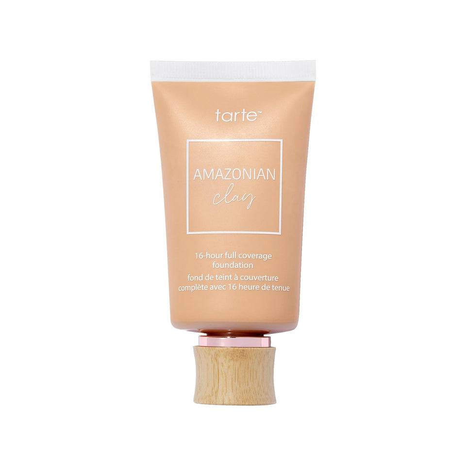 tarte front packaging showing product and shade, clear branding and protection