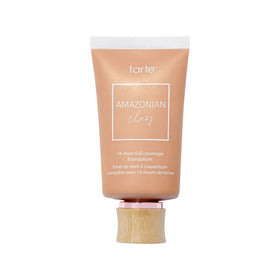 tarte front packaging showing product and shade, conveys clarity and trust