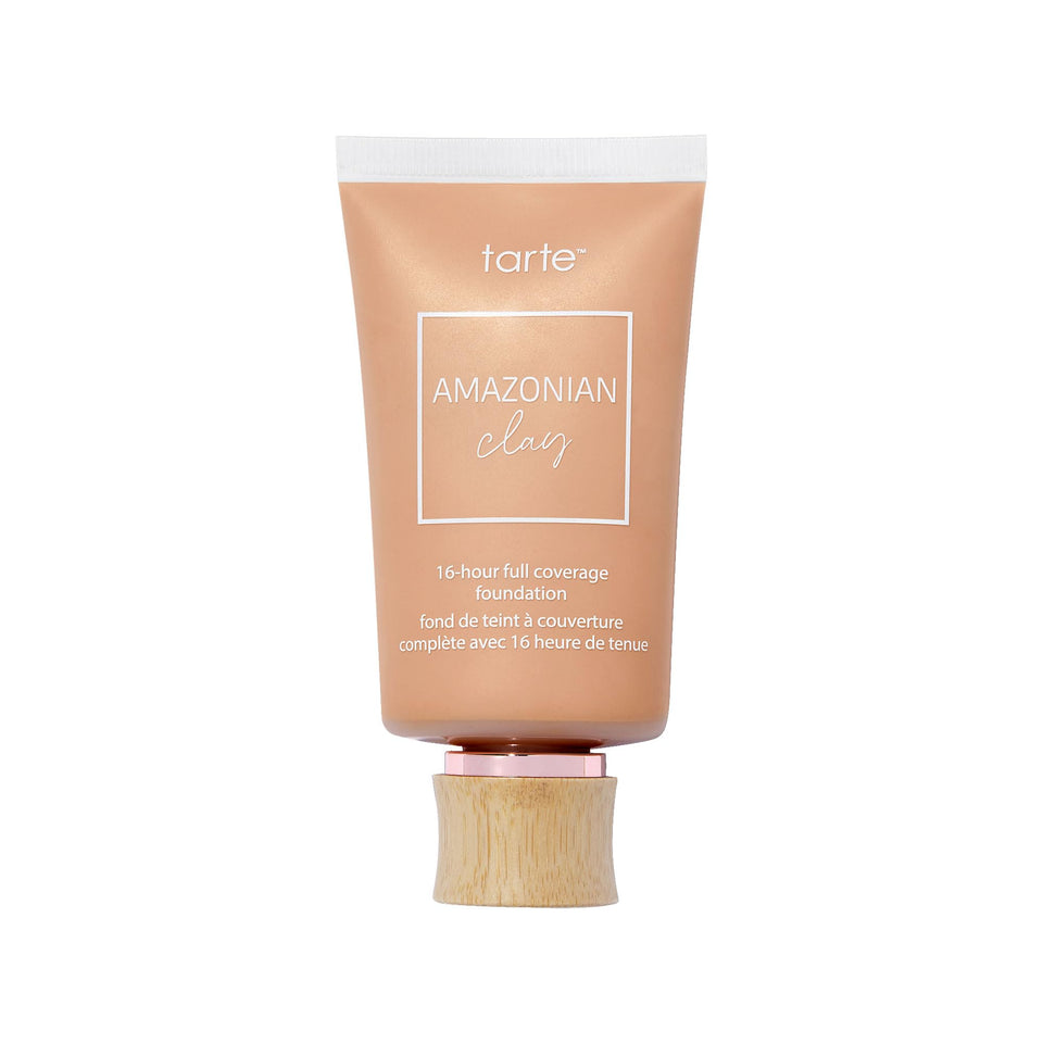 tarte front packaging showing product and shade, conveys clarity and trust