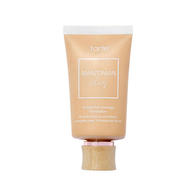 tarte front packaging showing full-size bottle and label, clear product identity and benefit