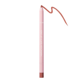 tarte front packaging showing rosy brown liner and benefit of clear shade identification