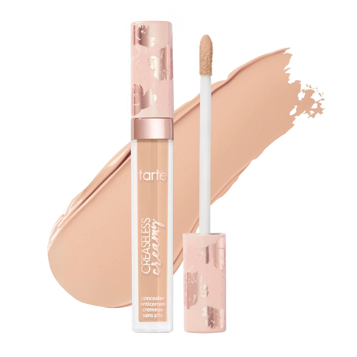 tarte front packaging showing product tube and branding, highlights premium look