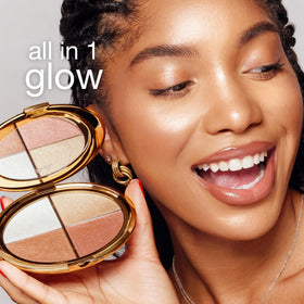 tarte used on eyelids demonstrating cohesive cheek-to-eye color
