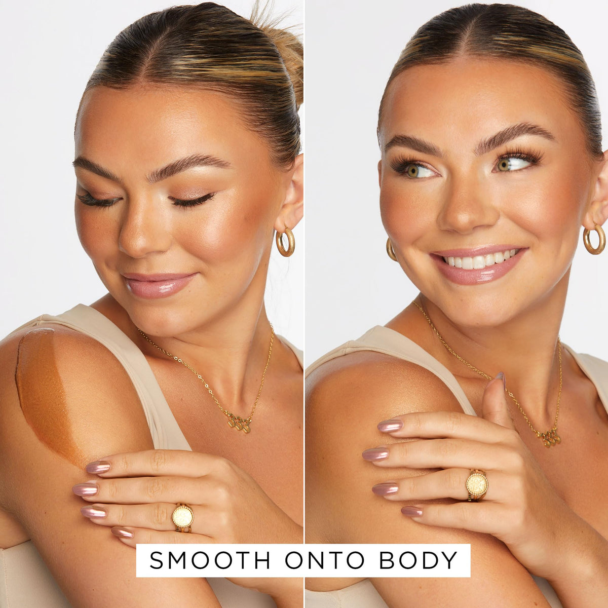 tarte applied on cheekbone creating natural sun-kissed radiance
