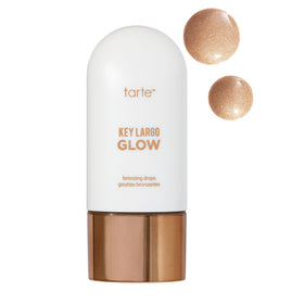 tarte front packaging showing bottle and champagne glow for easy identification and radiance