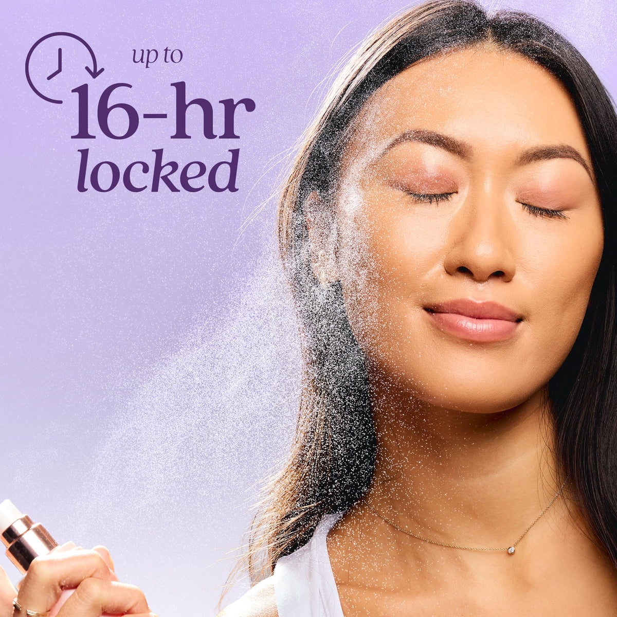 tarte Life Lock ingredient display with superfruit complex and hyaluronic boost