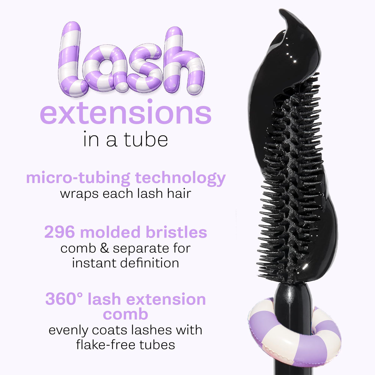 tarte lifestyle model wearing mascara outdoors showing longwear, smudge-resistant look