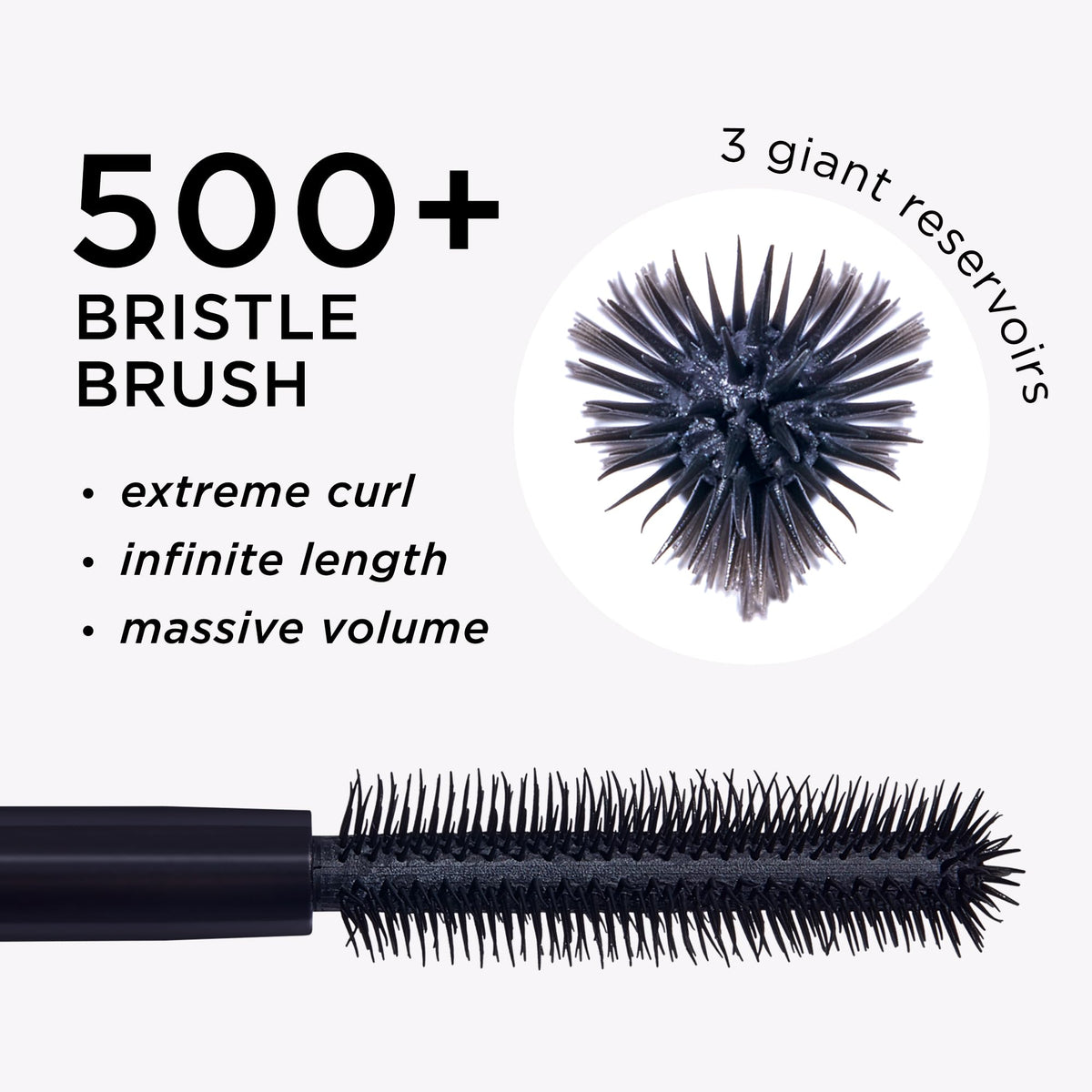 tarte maneater before and after lashes showing dramatic lift and instant volume benefit