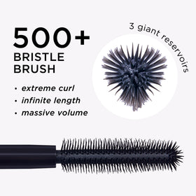 tarte maneater before and after lashes showing dramatic lift and instant volume benefit