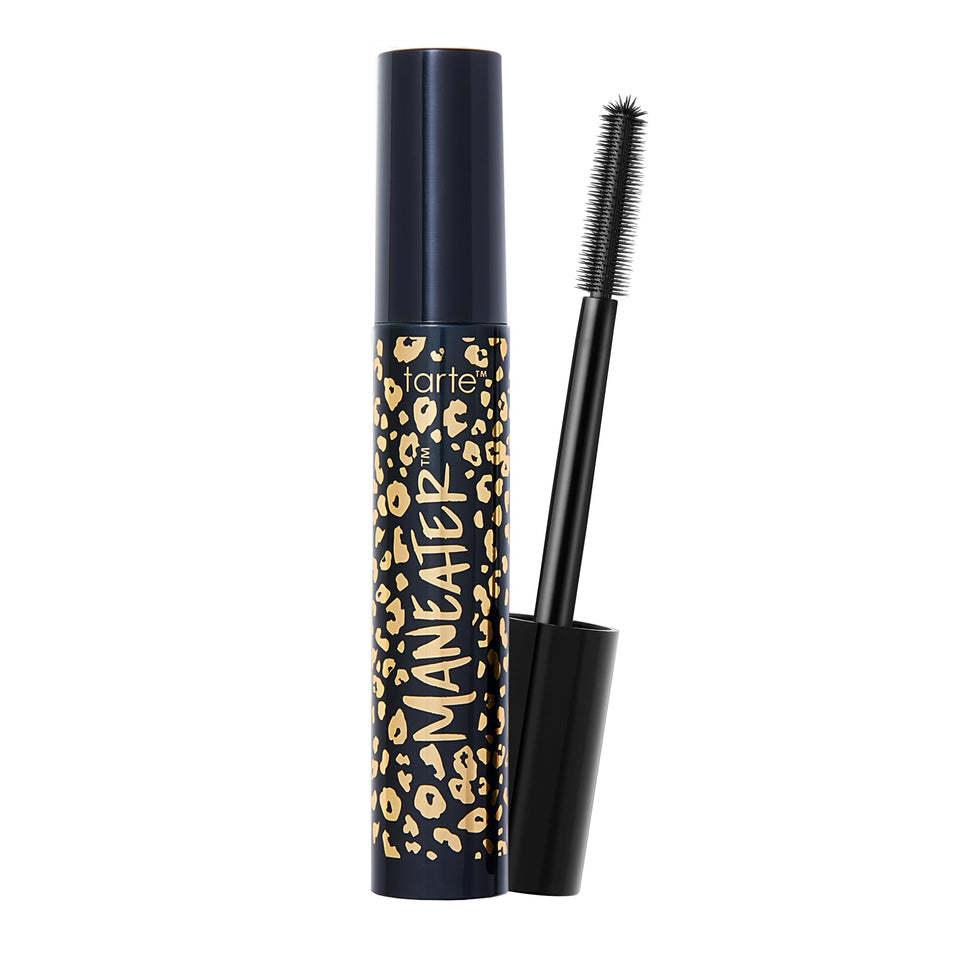tarte maneater front packaging showing full-size tube and bold branding for dramatic lashes