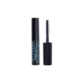 tarte maneater front view showing sleek tube and bold black shade, perfect travel benefit