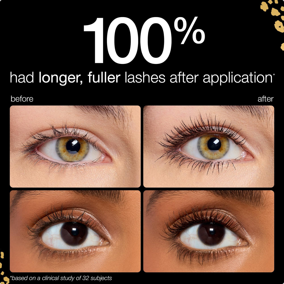 tarte maneater mascara brush close-up displaying 500+ bristles for lash separation