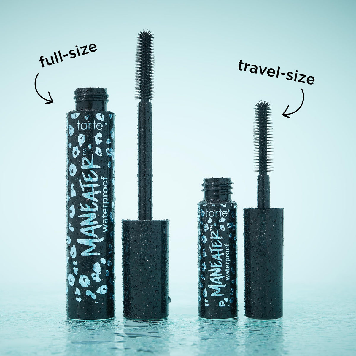 tarte evening look showcasing bold curl and long-lasting dramatic lashes