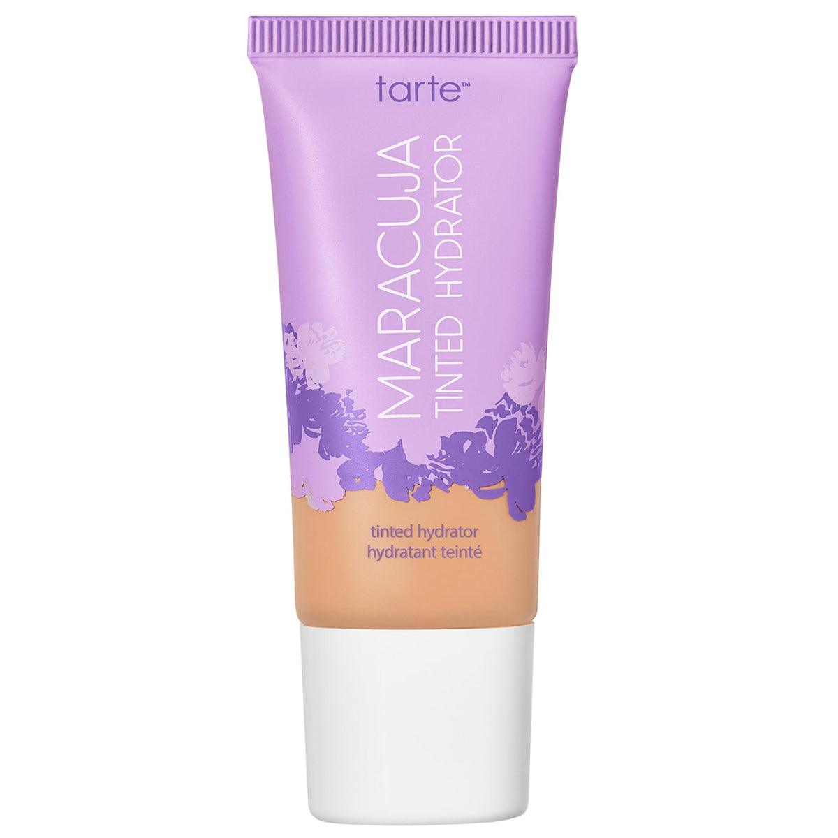 tarte front packaging showing product and shade, clean branding benefit of clarity