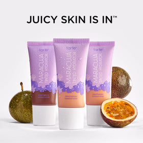 tarte hand swatch demonstrating buildable coverage and natural finish