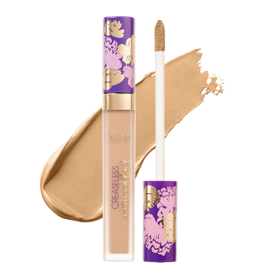 tarte front packaging showing product and shade, shows clear branding and size benefit
